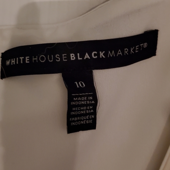 White House Black Market multi color A line dress - Picture 3 of 3